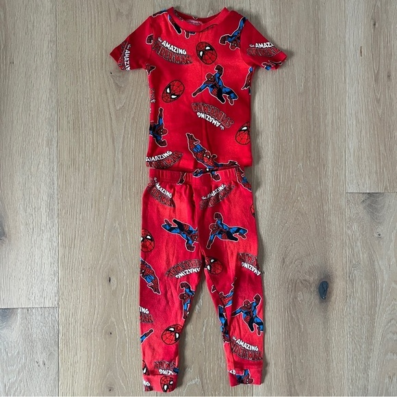 Marvel Spider-Man Toddler Boys Printed Pajama Set 3T - Picture 1 of 2